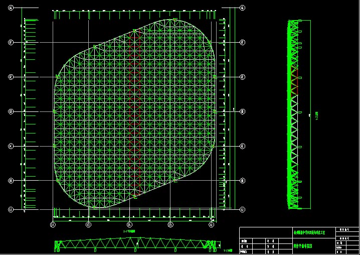 阜阳杭州转塘中学网架设计
